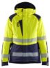 Afbeeldingen van BLÅKLÄDER Winterjas dames 4456 High Vis geel/marineblauw L