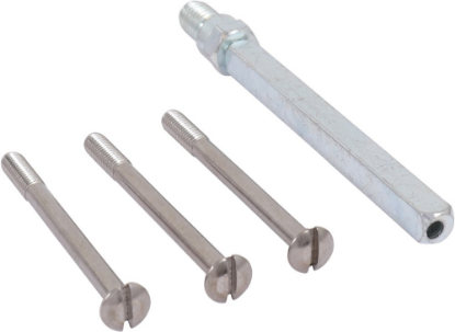 Afbeeldingen van OXLOC Bevestigingsset t.b.v. veiligheidsbeslag RVS M6X120MM