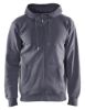 Afbeeldingen van BLÅKLÄDER Hoodie met rits 3366 grijs 3XL