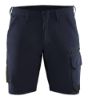 Afbeeldingen van BLÅKLÄDER Short service met 4-weg stretch 1423 donker marineblauw/zwart C50