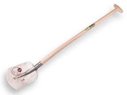 Afbeeldingen van ABC RUHR BRILLIANT Schepbats gepolijst met blijhamsteel 100CM ½