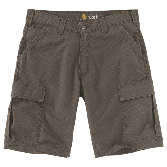 Afbeeldingen van CARHARTT Cargo broek kort Force Broxton 103543 tarmac W34