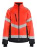 Afbeeldingen van BLÅKLÄDER Shelljack dames 4761 High Vis rood/zwart 3XL