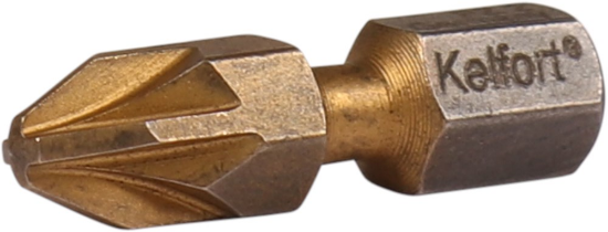 Afbeeldingen van KELFORT Schroefbit ¼" Bitflex TIN PZ2 25MM