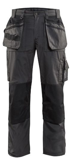 Afbeeldingen van BLÅKLÄDER Werkbroek lichtgewicht 1525 donkergrijs/zwart D100