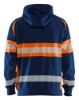 Afbeeldingen van BLÅKLÄDER Hoodie 3552 marineblauw/High Vis oranje 4XL