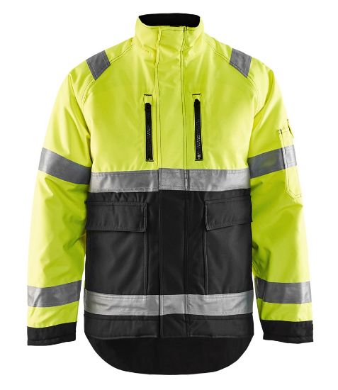 Afbeeldingen van BLÅKLÄDER Winterjas 4827 High Vis geel/zwart S