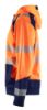 Afbeeldingen van BLÅKLÄDER Hoodie 3546 High Vis oranje/marineblauw M