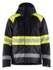 Afbeeldingen van BLÅKLÄDER Winterjas 4480 zwart/High Vis geel XS