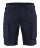 Afbeeldingen van BLÅKLÄDER Short service dames met stretch 7149 donker marineblauw/zwart C48