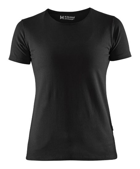 Afbeeldingen van BLÅKLÄDER T-shirt dames Slim-Fit 3304 zwart L