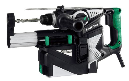 Afbeeldingen van HIKOKI Boorbreekhamer DH28PDWSZ SDS-Plus 230V 720W 3,2J inclusief stofunit in kunststof koffer