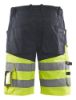 Afbeeldingen van BLÅKLÄDER Short met stretch 1541 medium grijs/High Vis geel C50
