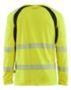 Afbeeldingen van BLÅKLÄDER T-shirt UV met lange mouwen 3599 High Vis geel/zwart L