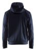 Afbeeldingen van BLÅKLÄDER Hoodie met rits 3363 donker marineblauw/zwart L