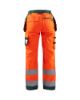 Afbeeldingen van BLÅKLÄDER Werkbroek dames met spijkerzakken 7156 High Vis oranje/groen D24