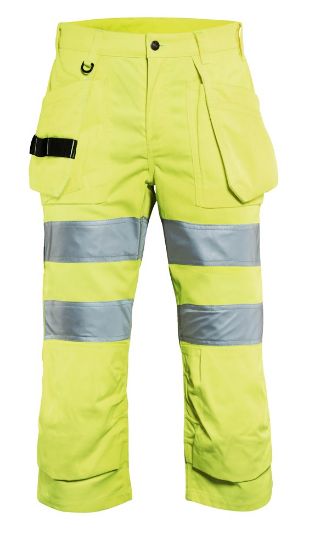 Afbeeldingen van BLÅKLÄDER Piraatbroek dames 7139 High Vis geel D20