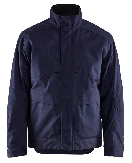 Afbeeldingen van BLÅKLÄDER Winterjas vlamvertragend 4784 marineblauw 3XL