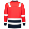 Afbeeldingen van TRICORP Softshell High Vis bi-colour 403021 fluor rood/inkt M