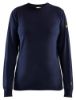 Afbeeldingen van BLÅKLÄDER T-shirt vlamvertragend dames met lange mouwen 3467 marineblauw S