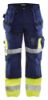 Afbeeldingen van BLÅKLÄDER Werkbroek X1500 1508 marineblauw/High Vis geel C50