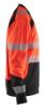 Afbeeldingen van BLÅKLÄDER Sweater 3541 High Vis rood/zwart S