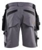 Afbeeldingen van BLÅKLÄDER Short met 4-weg stretch 1702 medium grijs/zwart C56