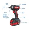 Afbeeldingen van KEYANG Accu slagmoersleutel ½'' IW18BLA 18V 5,0Ah