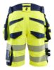 Afbeeldingen van BLÅKLÄDER Short met 4-weg stretch 1120 High Vis geel/marineblauw C60