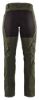 Afbeeldingen van BLÅKLÄDER Werkbroek service dames met stretch 7159 donker herfstgroen/zwart C46
