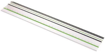 Afbeeldingen van FESTOOL Geleiderail FS 1400/2-LR 32 1,4M t.b.v. handcirkelzagen, bovenfrezen en decoupeerzagen met adapter, DSC-AG 125, DSC-AG 230