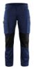 Afbeeldingen van BLÅKLÄDER Werkbroek service dames met stretch 7159 marineblauw/zwart C44