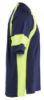 Afbeeldingen van BLÅKLÄDER T-shirt Visible 3523 marineblauw/High Vis geel XS