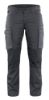 Afbeeldingen van BLÅKLÄDER Werkbroek service dames met stretch 7159 donkergrijs/zwart C34