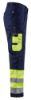 Afbeeldingen van BLÅKLÄDER Werkbroek 1584 High Vis geel/marineblauw D112