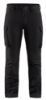 Afbeeldingen van BLÅKLÄDER Werkbroek service dames met stretch 7147 zwart D24