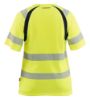 Afbeeldingen van BLÅKLÄDER T-shirt dames 3503 High Vis geel/zwart S