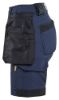 Afbeeldingen van BLÅKLÄDER Short dames met 4-weg stretch 7124 donker marineblauw/zwart C42