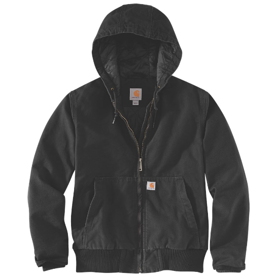 Afbeeldingen van CARHARTT Winterjas washed duck active dames 104053 zwart XL