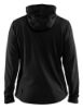 Afbeeldingen van BLÅKLÄDER Hoodie dames met hele rits 3542 zwart L