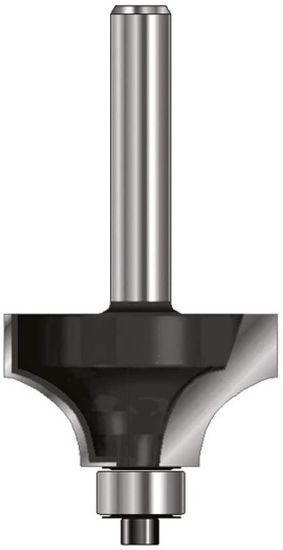 Afbeeldingen van ENT Kwartrondfrees + lager HM R10MM schacht 12MM