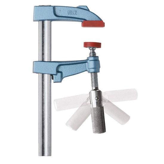 Afbeeldingen van URKO Lijmklem 4021-HA met aluminium greep 18X7MM 60MM 15CM
