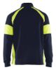 Afbeeldingen van BLÅKLÄDER Sweater Visible 3550 marineblauw/High Vis geel L