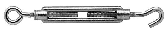 Afbeeldingen van DX Spanschroef haak-oog handelsuitvoering RVS316