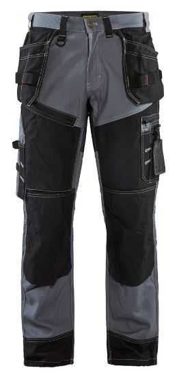 Afbeeldingen van BLÅKLÄDER Werkbroek X1500 1500 grijs/zwart D112