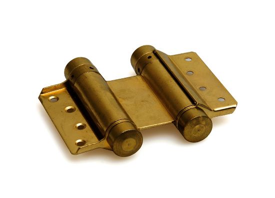 Afbeeldingen van IBFM Bommerscharnier dubbelwerkend staal vermessingd 33/125MM t.b.v. deurdikte 30-35MM