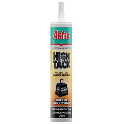 Afbeeldingen van AKFIX Lijmkit HighTack AST MS Polymeer wit 290ML