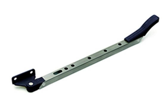 Afbeeldingen van Raamuitzetter RVS finish-zwart naar buiten