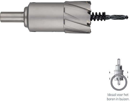 Afbeeldingen van ROTEC Gatfrees HM Heavy-Duty TMax=55MM 25,0MM