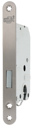 Afbeeldingen van OXLOC Kastslot profielcilinder RVS-voorplaat 1258/17